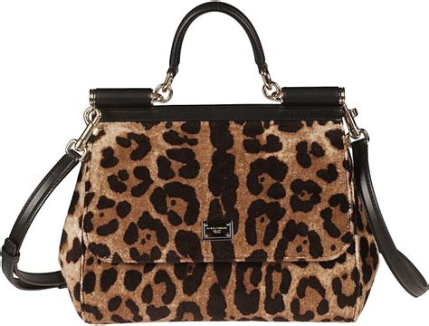 dolce gabbana sicily large animalier luisa via roma|Dolce & Gabbana Medium Sicily Sicilia Print Leather Bag .